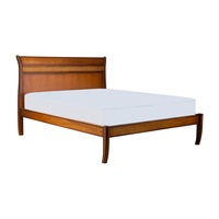 Cama Dormitório Armil com Rattan